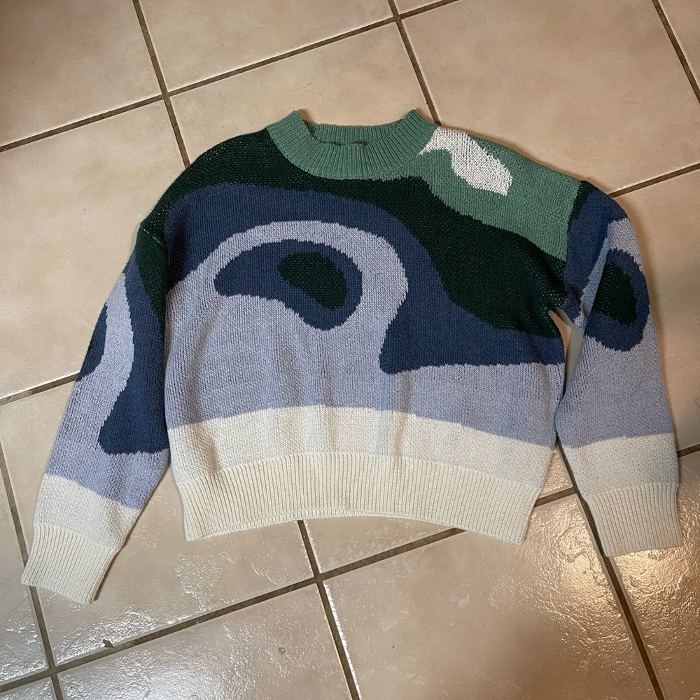Abstract Sweater